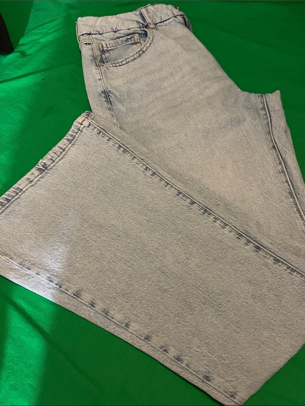 Forever 21 Light Blue Flare Jeans